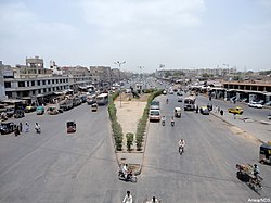 A view of Liaquatabad, Karachi