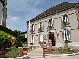 The town hall in Condé-sur-Marne