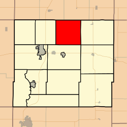 Location in Allen County