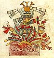 Mayahuel as depicted in the Codex Ríos.