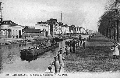 Canal in Brussels, c. 1906–1908