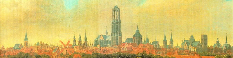 Panorama of Utrecht by Joost Cornelisz Droochsloot, ca. 1630 (Centraal Museum, Utrecht)
