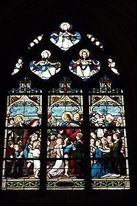 "Christ Blessing the Children" (19th century), donated by Charles Garner