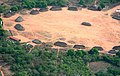 Maloca mit Ocas im Parque Indígena do Xingu