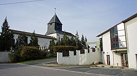 The church in Moncetz