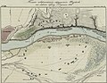 Encirclement of the Ottoman army on the left river bank
