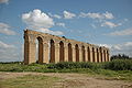Pillar restored in Maghrebi style