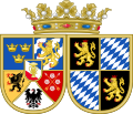 Arms of Charles of Sweden and Marie of Palatine
