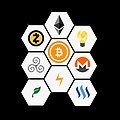 Image 17Blockchain technology has created cryptocurrencies similarly to voting tokens seen in blockchain voting platforms, with recognizable names including Bitcoin and Ethereum. (from Politics and technology)