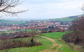 A general view of Combronde