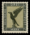 Luftpost-Briefmarke für Deutsche Reichspost