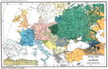 1922 ethnographic map of Europe