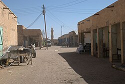 Straße im zentralen Marktbereich