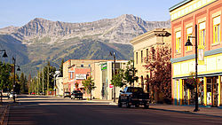 Downtown Fernie, looking south