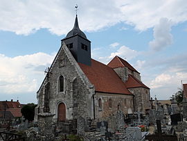 The church of Fresnes-en-Tardenois