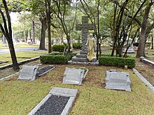 Photo of the Baker family gravesite at Glenwood Cemetery