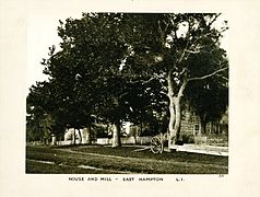 House and Mill, East Hampton, Long Island, c. 1872-1887. George Bradford Brainerd, Brooklyn Museum