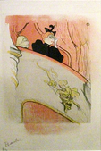 The Box with the Gilded Mask, 1894, colour crayon, brush and spatter lithograph with scraper[49]
