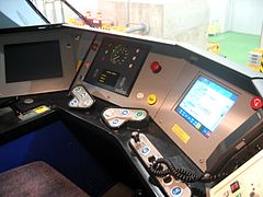 Driver control panel of Ma On Shan line SP1950