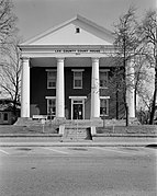 Erbaut 1841: Lee County Courthouse