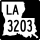 Louisiana Highway 3203 marker