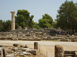 Ruins of the Temple of Zeus, Olympia