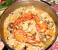 Risotto with Prawns.