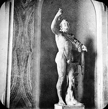 Statue of a faun; Vatican, Brooklyn Museum Archives, Goodyear Archival Collection