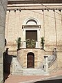 Lateral facade of the Church of San Panfilo, Scerni, Italy