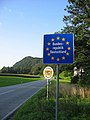 Grenzmarkierung Deutschland/Österreich