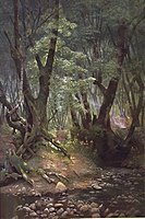 Edwin Deakin, Strawberry Creek, Berkeley, 1892