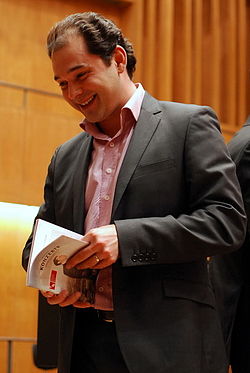 Tugan Sokhiev at the launch of the DSO 2012/2013 program on April 24, 2012 in Berlin.
