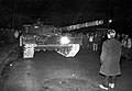 Image 87Unarmed Lithuanian citizen standing against a Soviet tank during the January Events. (from History of Lithuania)