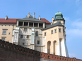Medieval parts of Wawel Castle in Kraków