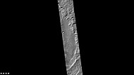 Graff Crater (Martian Crater), as seen by CTX camera (on Mars Reconnaissance Orbiter)