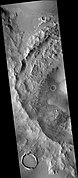 West side of Tombaugh, as seen by CTX camera (on Mars Reconnaissance Orbiter)