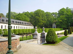 View of the gardens