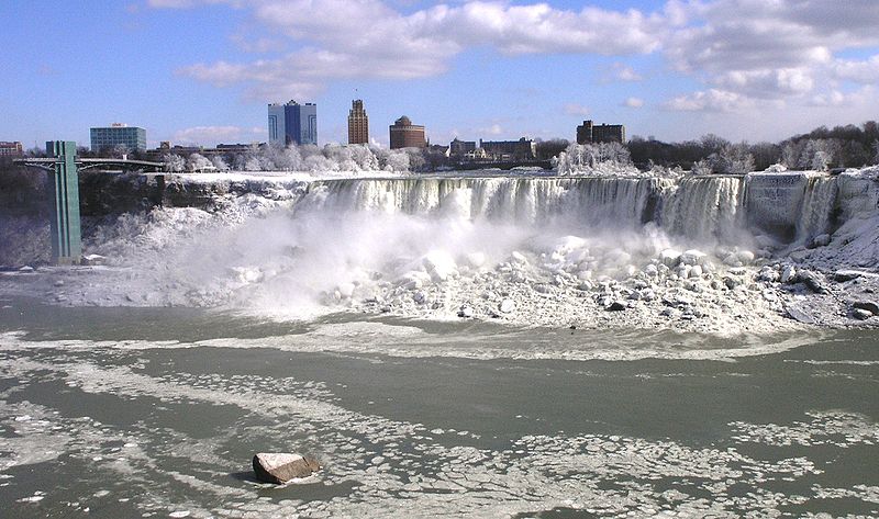 Niagara falls, from the Canadian side