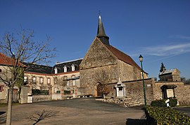 The church of Saint-Nicolas, in Beaulieu