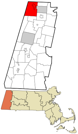 Location in Berkshire County and the state of Massachusetts
