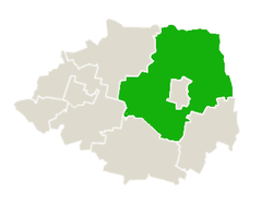 Location within Bielsk County