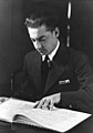 Der junge Dirigent Herbert von Karajan