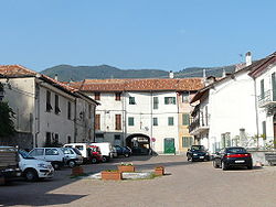 View from the historic centre