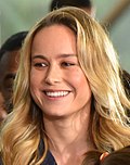 Photo of Brie Larson at the National Air and Space Museum.