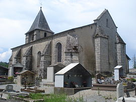 The church in Châtelus-le-Marcheix