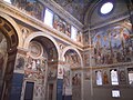 Innenansicht, Coro delle monache, in der Basilika Santa Giulia