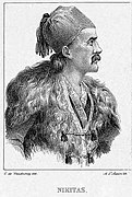 Nikitas (Nikitaras) Stamatelopoulos (by captain de Vaudrimey of the Morea expedition)