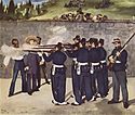 Édouard Manets Gemälde „Die Erschießung Kaiser Maximilians von Mexiko“