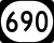 Kentucky Route 690 marker