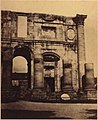 Ruins of the unfinished entrance ca. 1875
